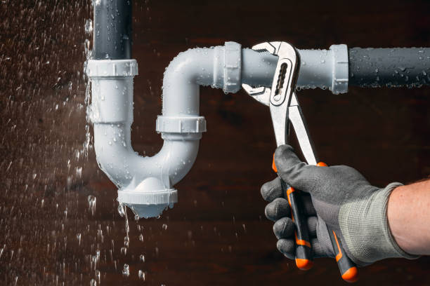 Professional Drain Cleaning technician working in Grand Junction, MI